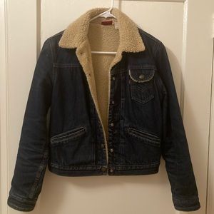 Levis Vintage Jean Sherpa Denim Jacket S